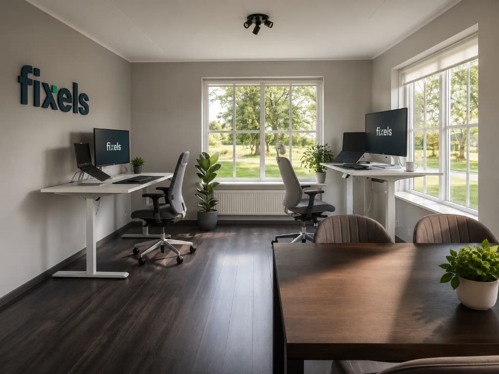 De studio van Fixels van binnen