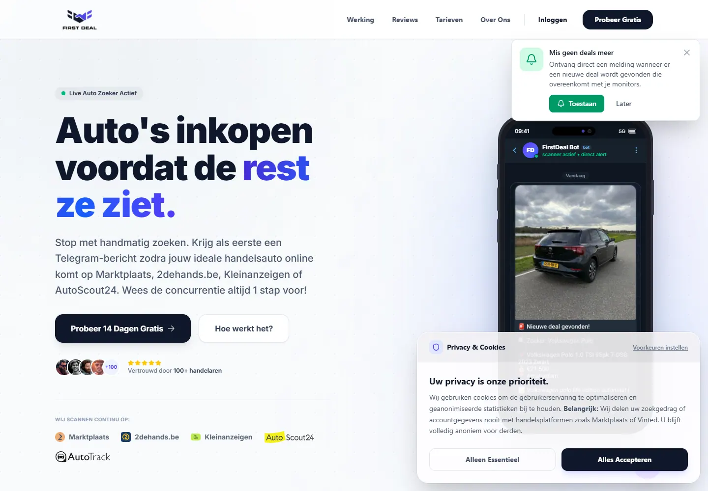 Firstdeal website