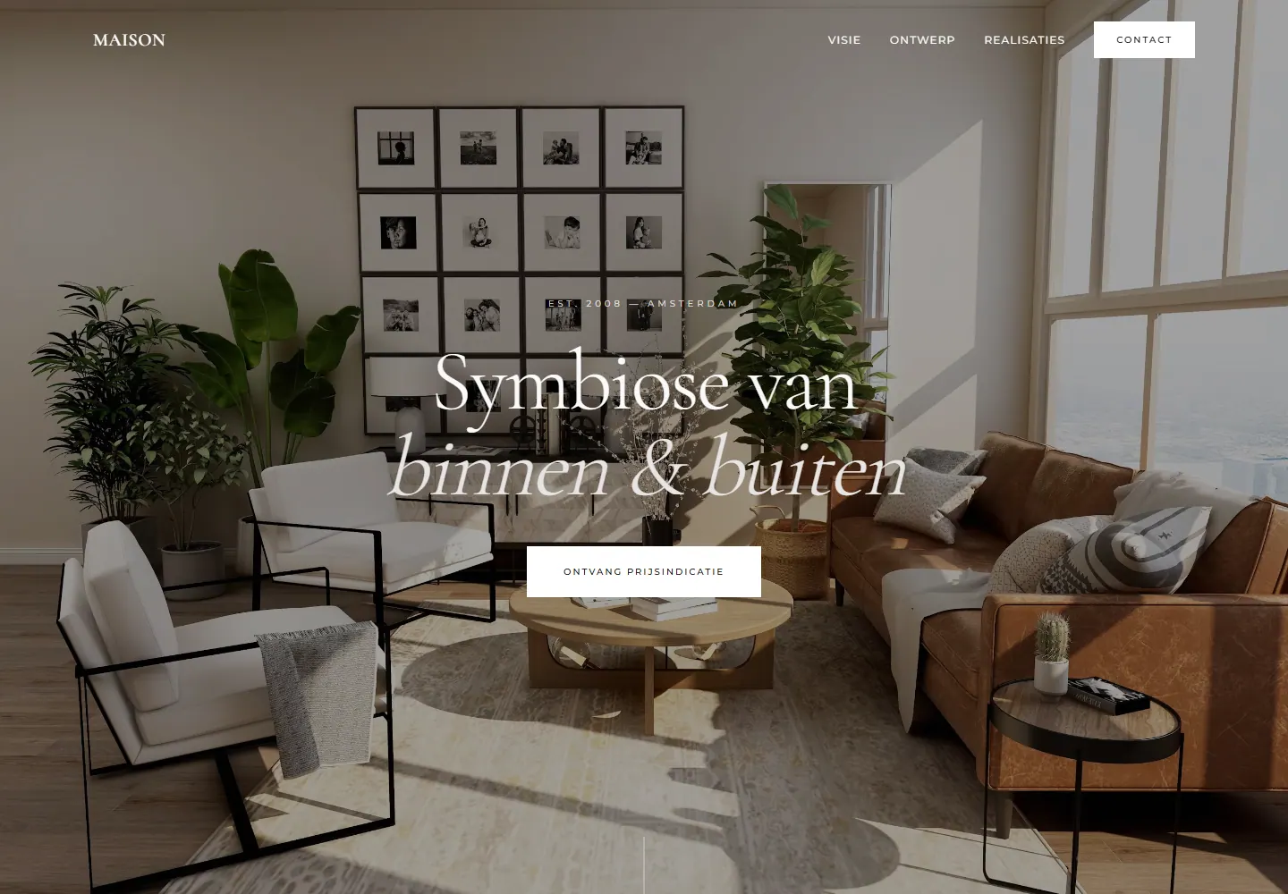 Luxe Buitenleven website